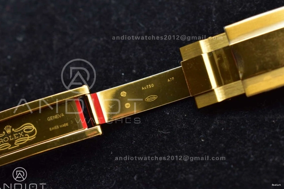 Weight VR3285 on Edition YG 1:1 II GRNR GMT Gain Bracelet Black Master CHS Dial Best Gold Jubilee 126718 Factory 0513